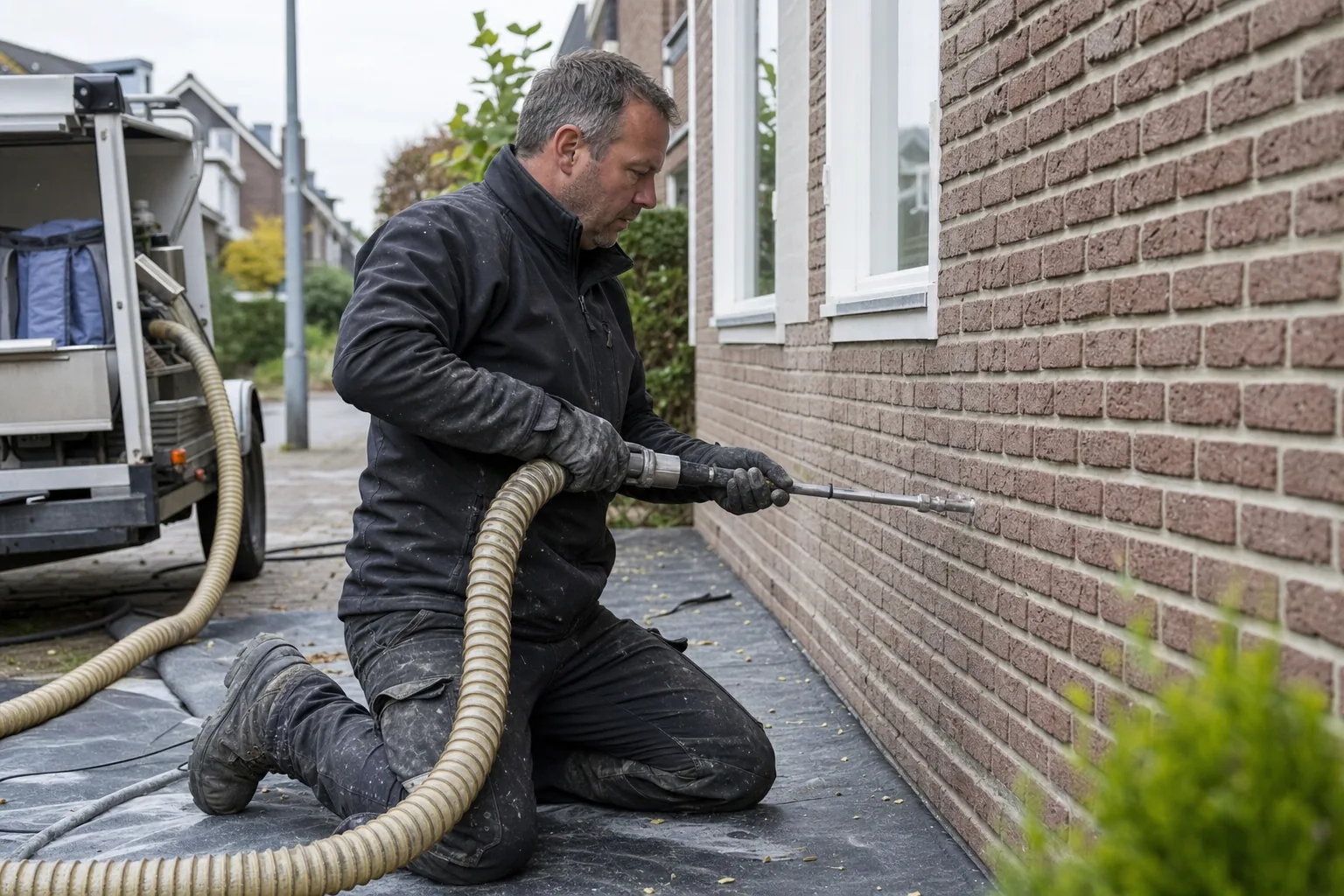 Wanneer is je spouw te vochtig om te vullen?