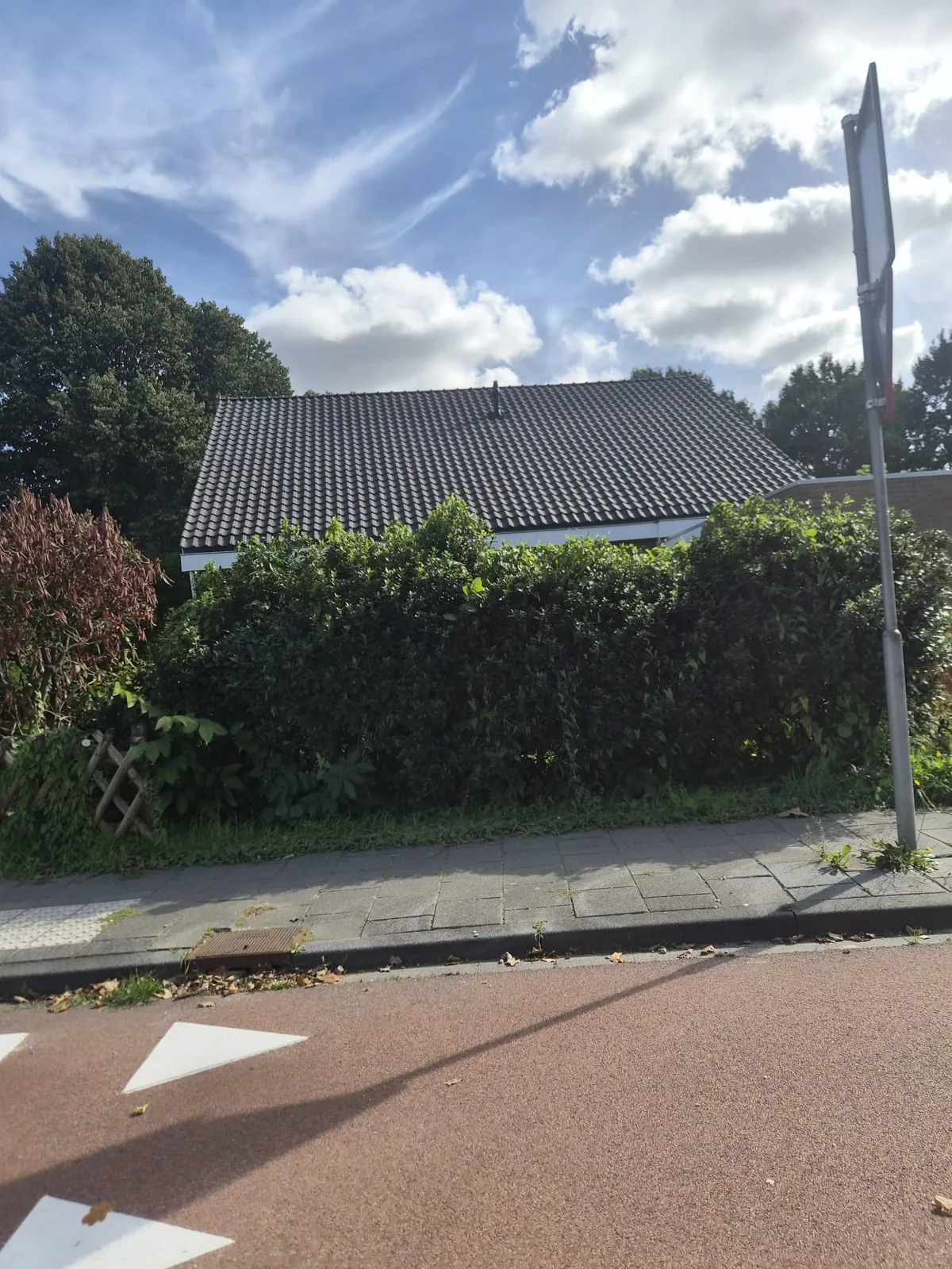 Na: nieuwe pannen aan de voorzijde